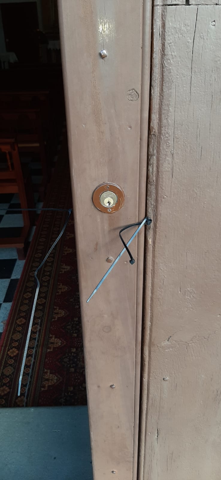 Más vandalismo en la Ermita de Santa Lucía en Puntallana 