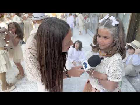 Los Indianitos conquistan Santa Cruz de La Palma y tiñen de blanco la Plaza de la Alameda