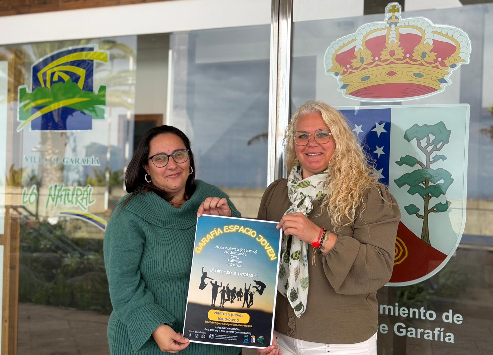 La Villa de Garafía pone en marcha un nuevo Espacio Joven para impulsar el ocio saludable y el acompañamiento educativo de los jóvenes del municipio