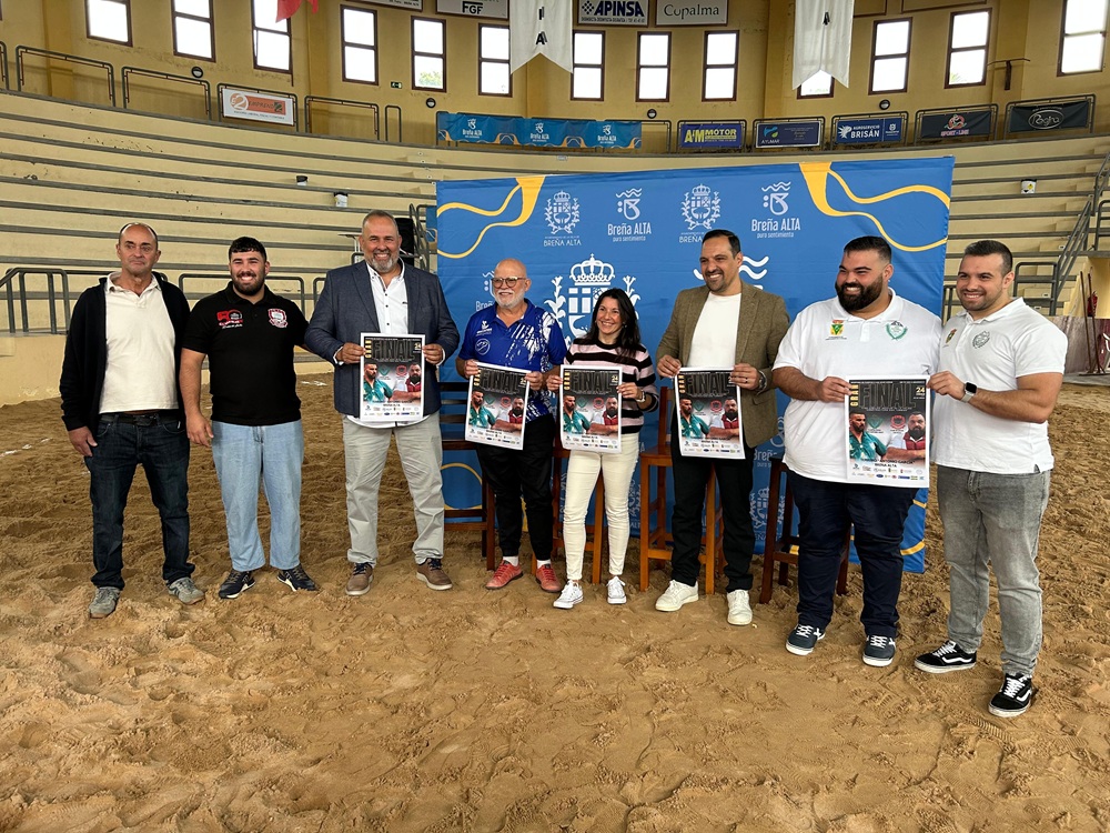 Breña Alta acoge la final de lucha canaria de segunda categoría entre el San Antonio Abad y el San Blas