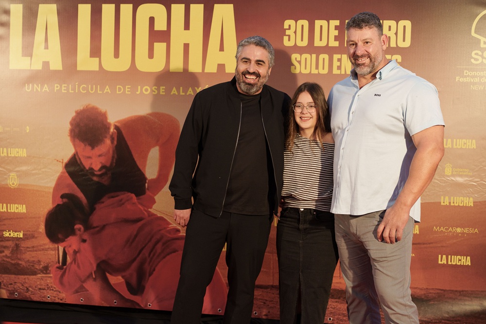 'La Lucha', de Jose Alayón, se estrena con una acogida excelente en Canarias