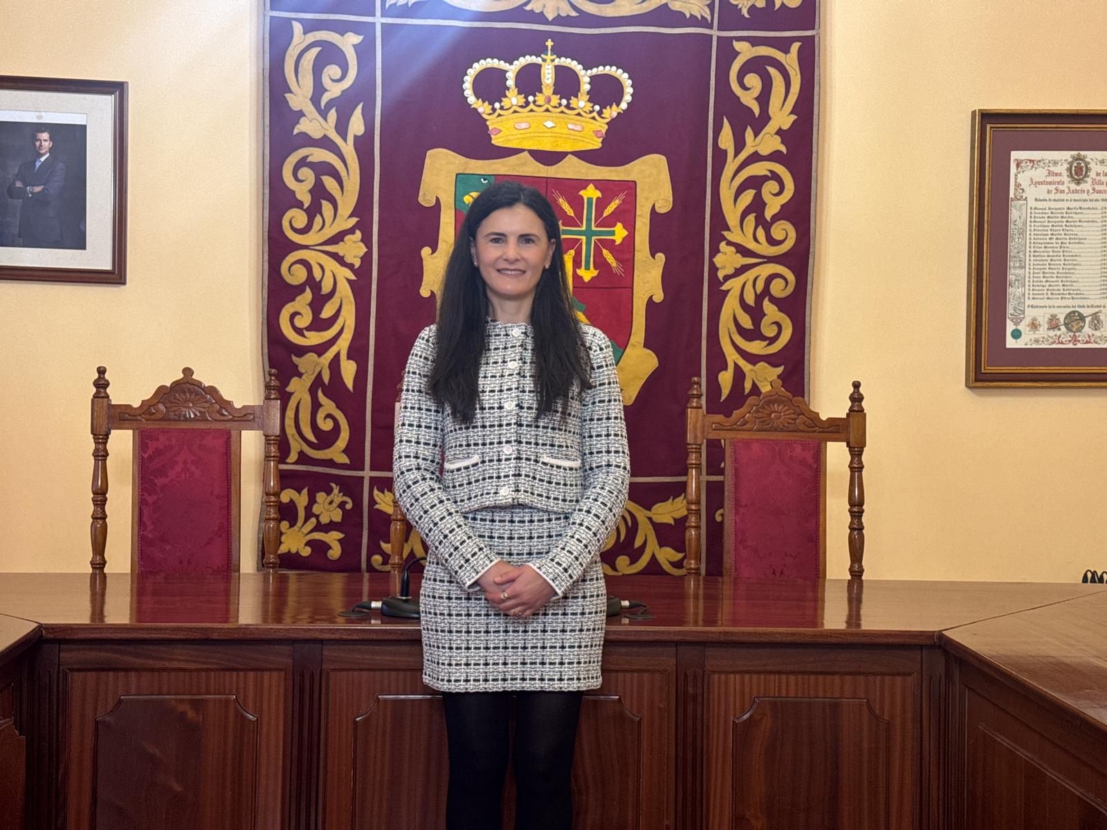 Sandra Pérez toma posesión como concejala de CC en el Ayuntamiento de San Andrés y Sauces