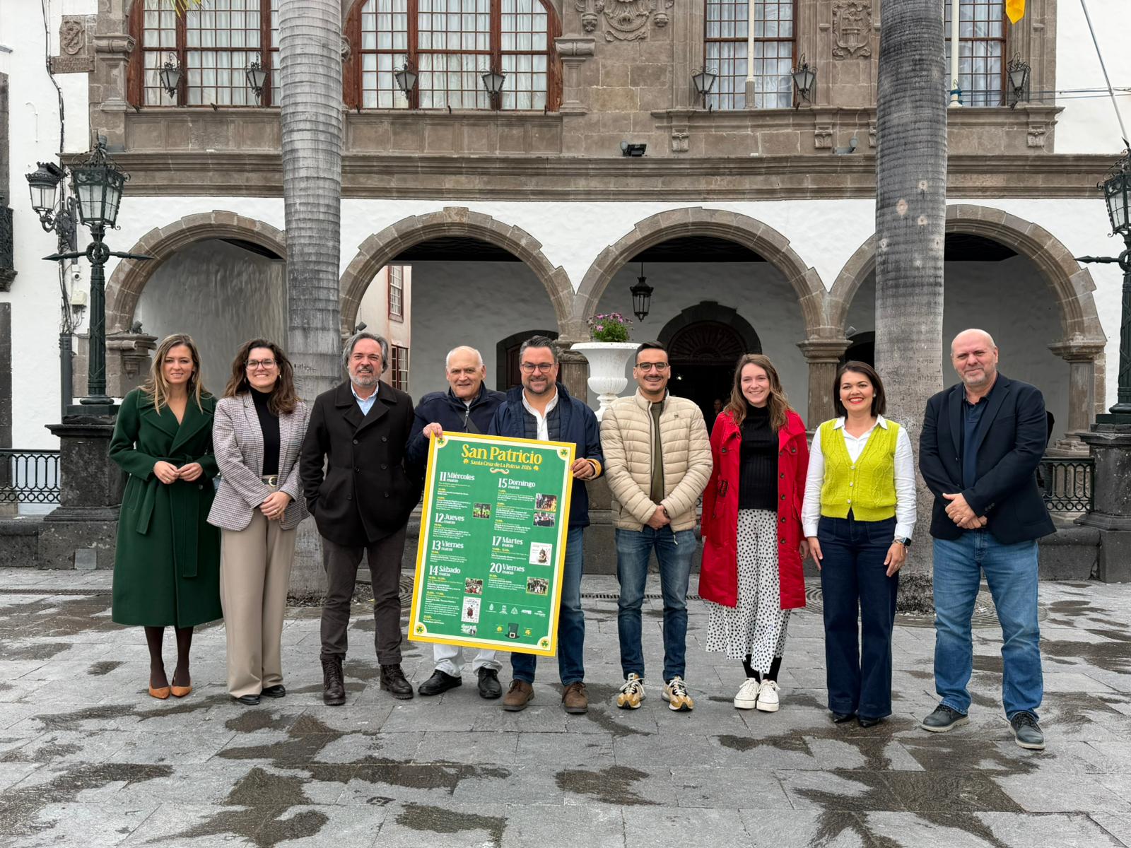 Santa Cruz de La Palma presenta un amplio programa cultural para celebrar San Patricio y el legado irlandés en la ciudad