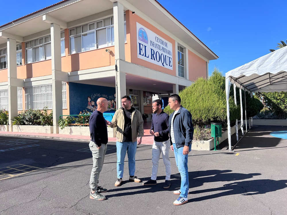 El PP de Los Llanos impulsa la instalación de energía fotovoltaica en el CEIP El Roque