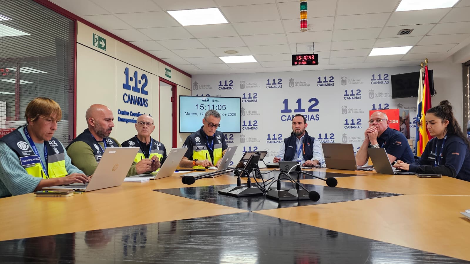 La borrasca ‘Therese’ activa la alerta por fenómenos costeros y viento y la prealerta por lluvias en Canarias