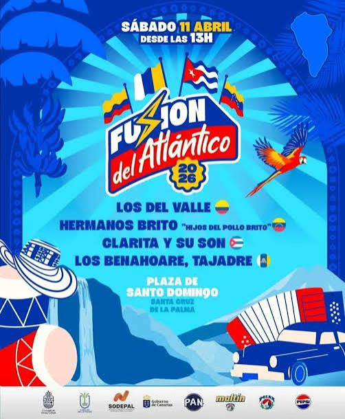 Santa Cruz de La Palma acoge el 'Fusión del Atlántico 2026' con una destacada propuesta musical y cultural