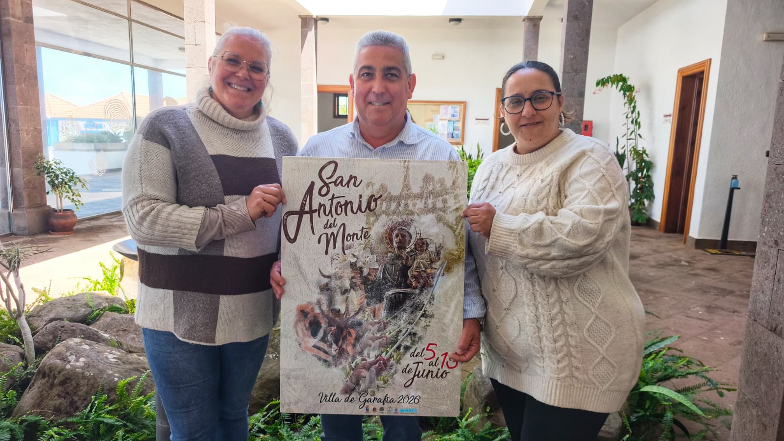 La Villa de Garafía ya tiene cartel de las fiestas de San Antonio del Monte 2026