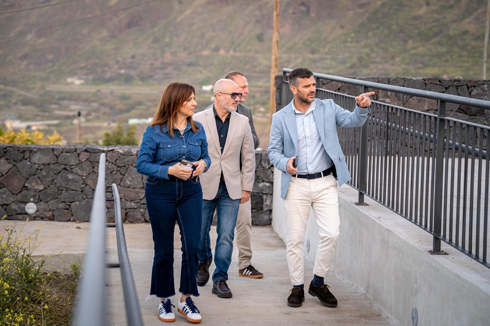 La Consejería de Presidencia y el Ayuntamiento de El Paso finalizan la obra para el punto de información turística del Lomo de los Caballos