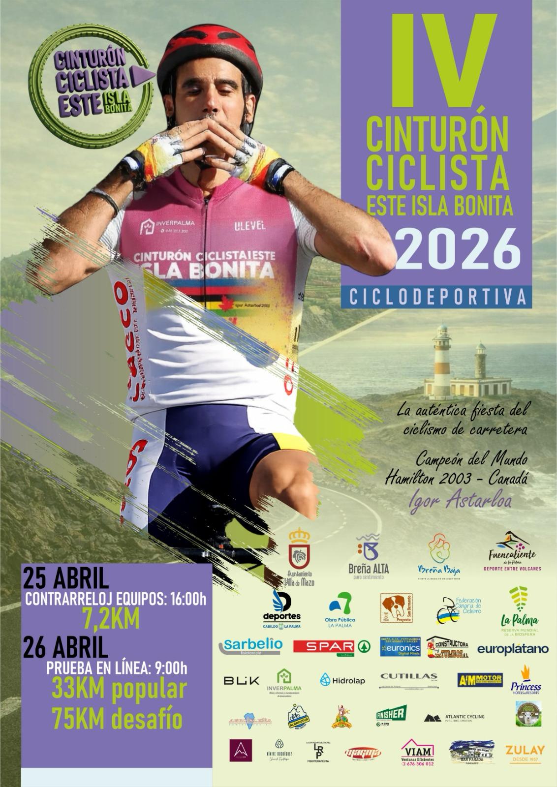 Breña Baja con el IV Cinturón Ciclista Este Isla Bonita