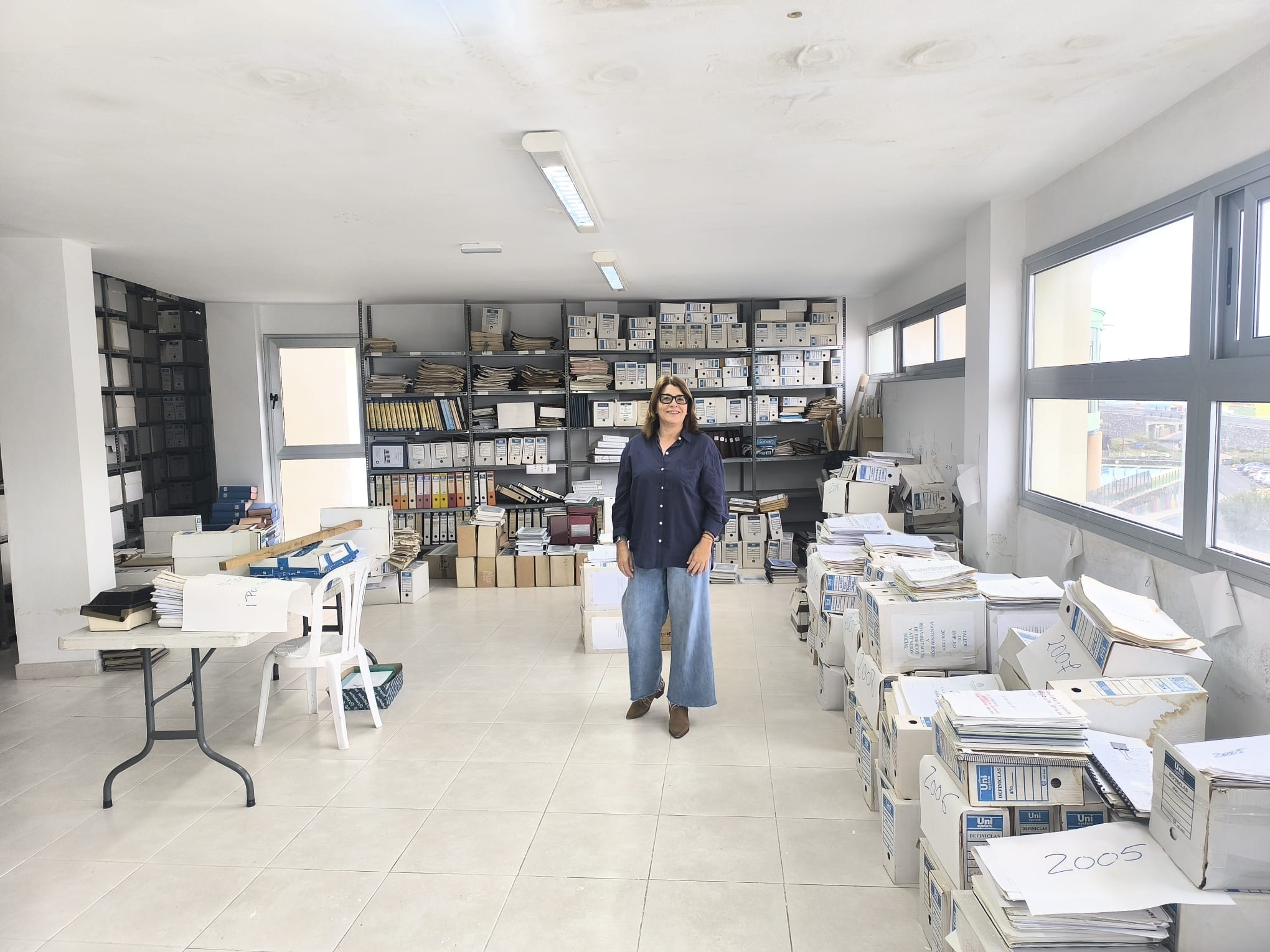 Tazacorte reorganiza su Archivo Municipal de más 34.000 expedientes