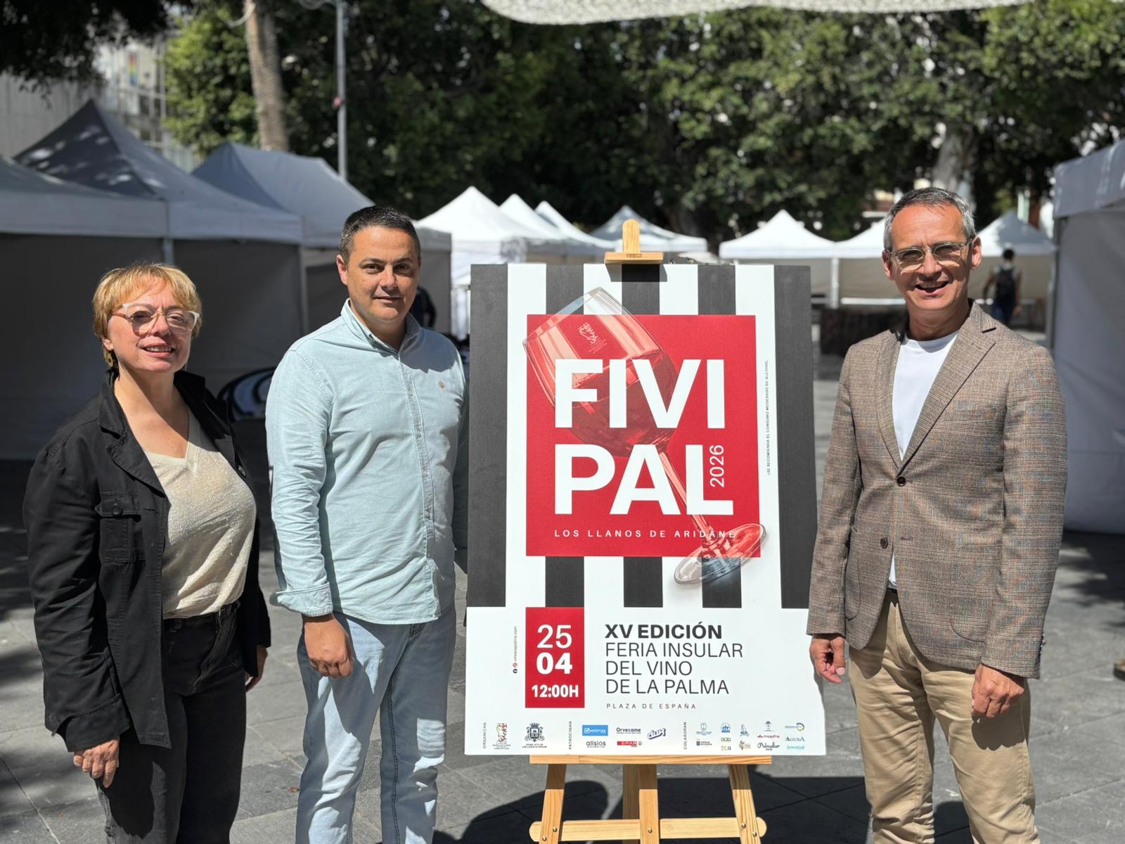 Los Llanos de Aridane celebra la XV Feria Insular del Vino con más bodegas, gastronomía y ambiente