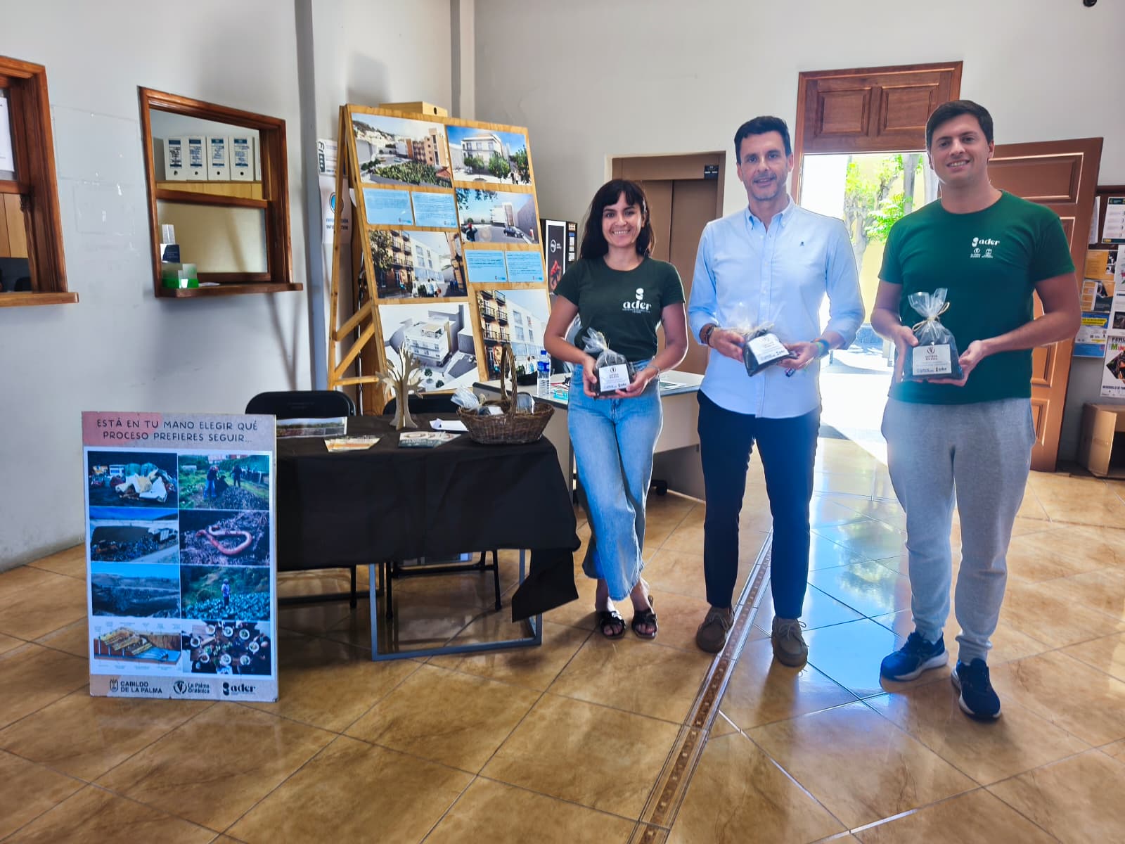 Tazacorte concluye una semana de concienciación sobre reciclaje y compostaje junto con ADER La Palma