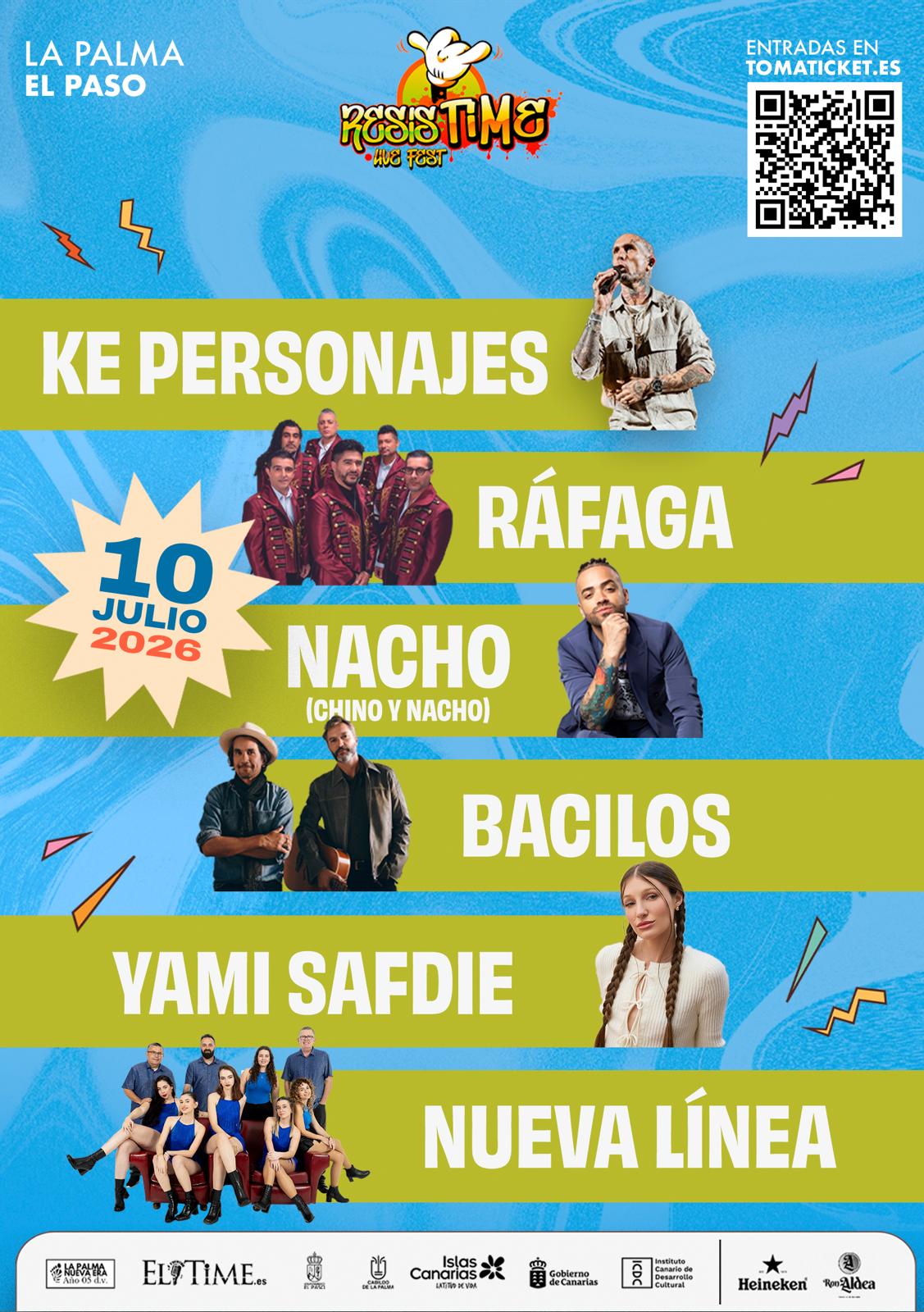 Cinco años de ResisTIME: Nacho, del icónico dúo Chino&Nacho, presenta desde El Paso la edición aniversario del festival