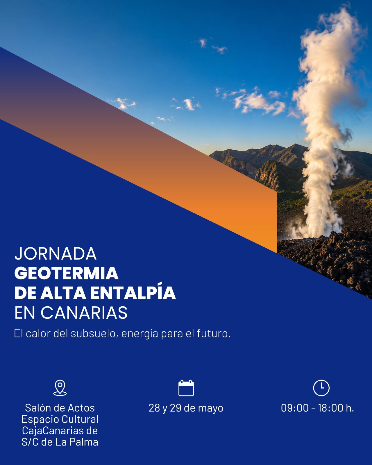 Canarias se convertirá en epicentro internacional de la geotermia con una jornada pionera en La Palma