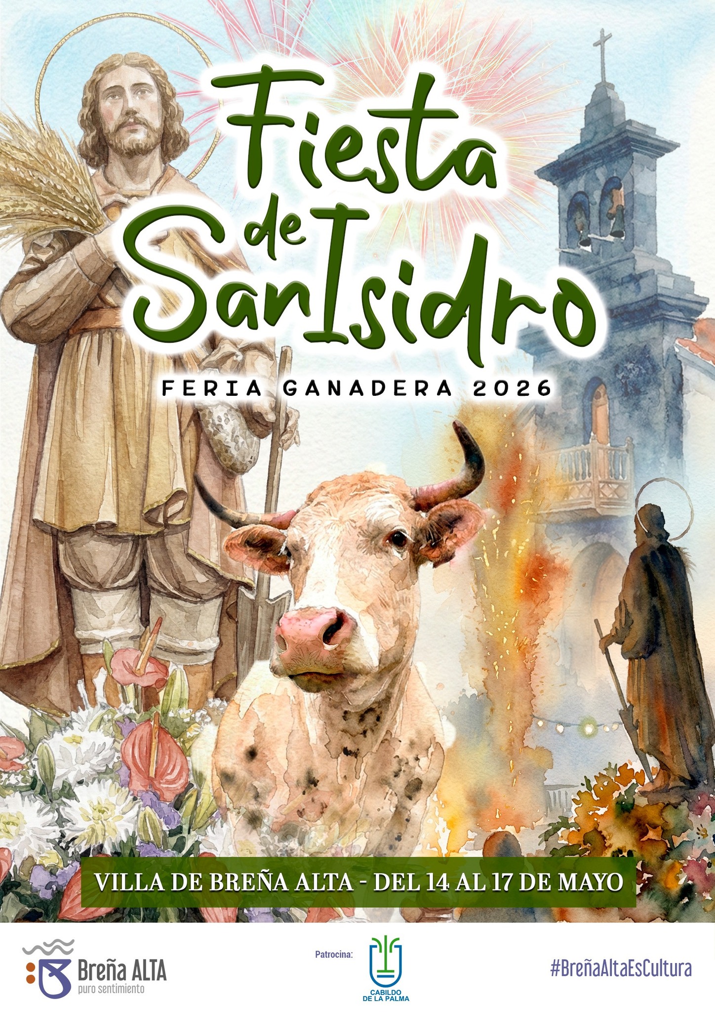 El Ayuntamiento de Breña Alta se reencuentra este fin de semana con la tradición y el ambiente familiar de San Isidro