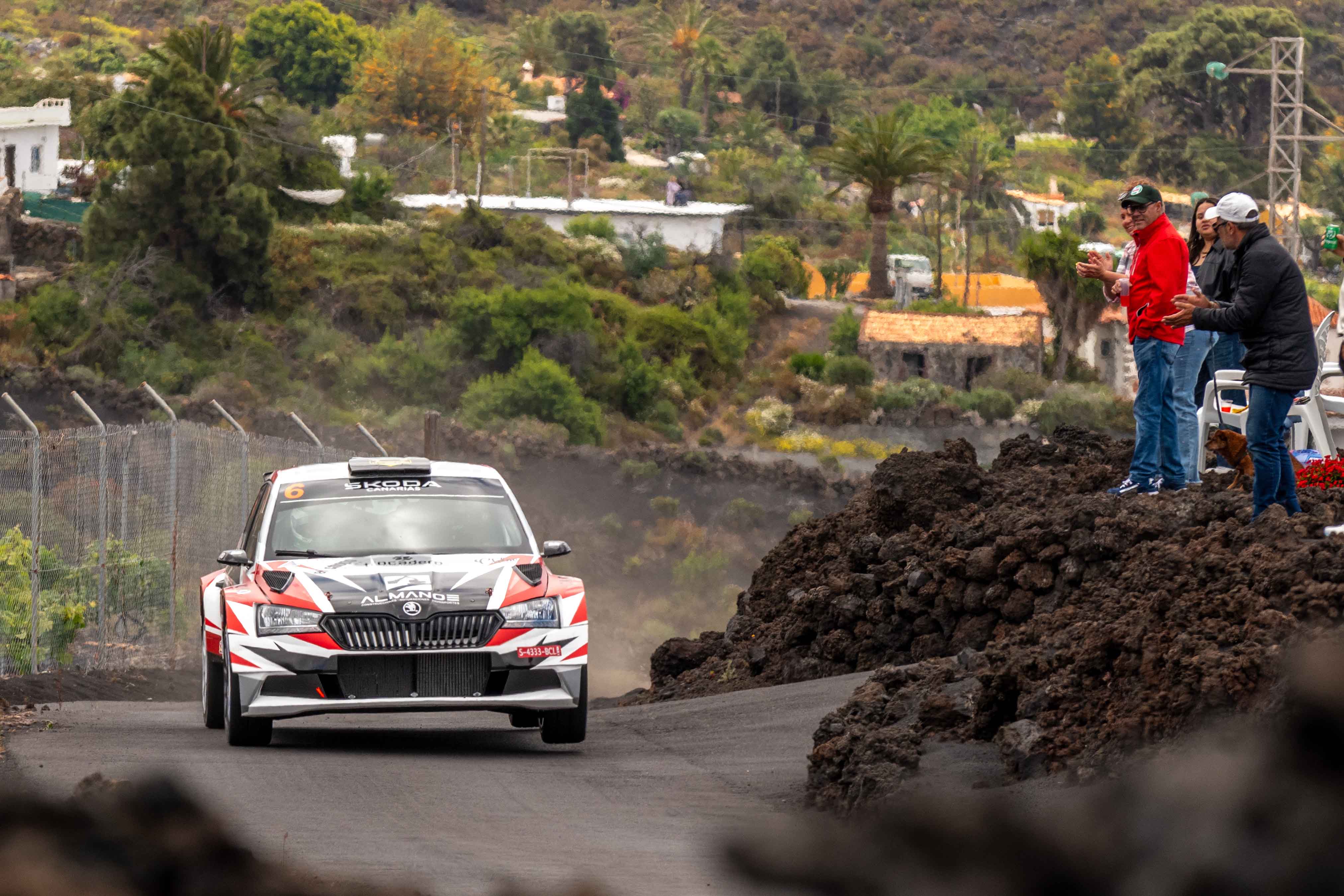 Alejandro Afonso y Ariday Bonilla, primeros líderes del Campeonato de La Palma de Asfalto