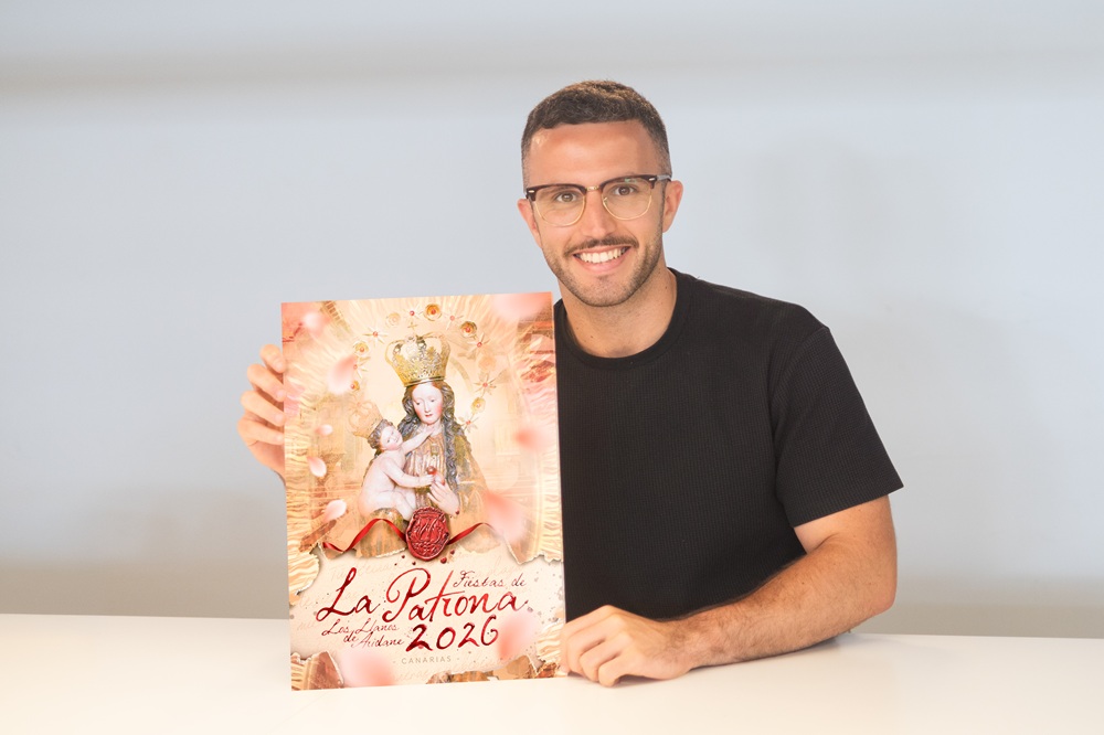 El Ayuntamiento presenta el cartel de las fiestas de La Patrona 2026, obra de Mario Martín