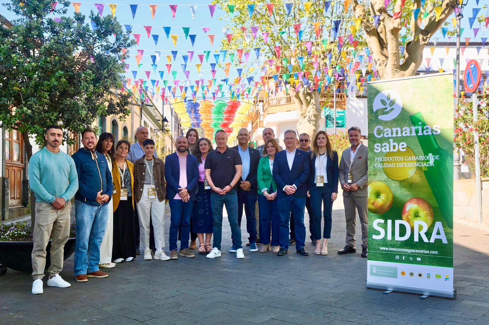Un total de 23 sidras compiten por convertirse en la mejor de Canarias en el III Concurso Agrocanarias