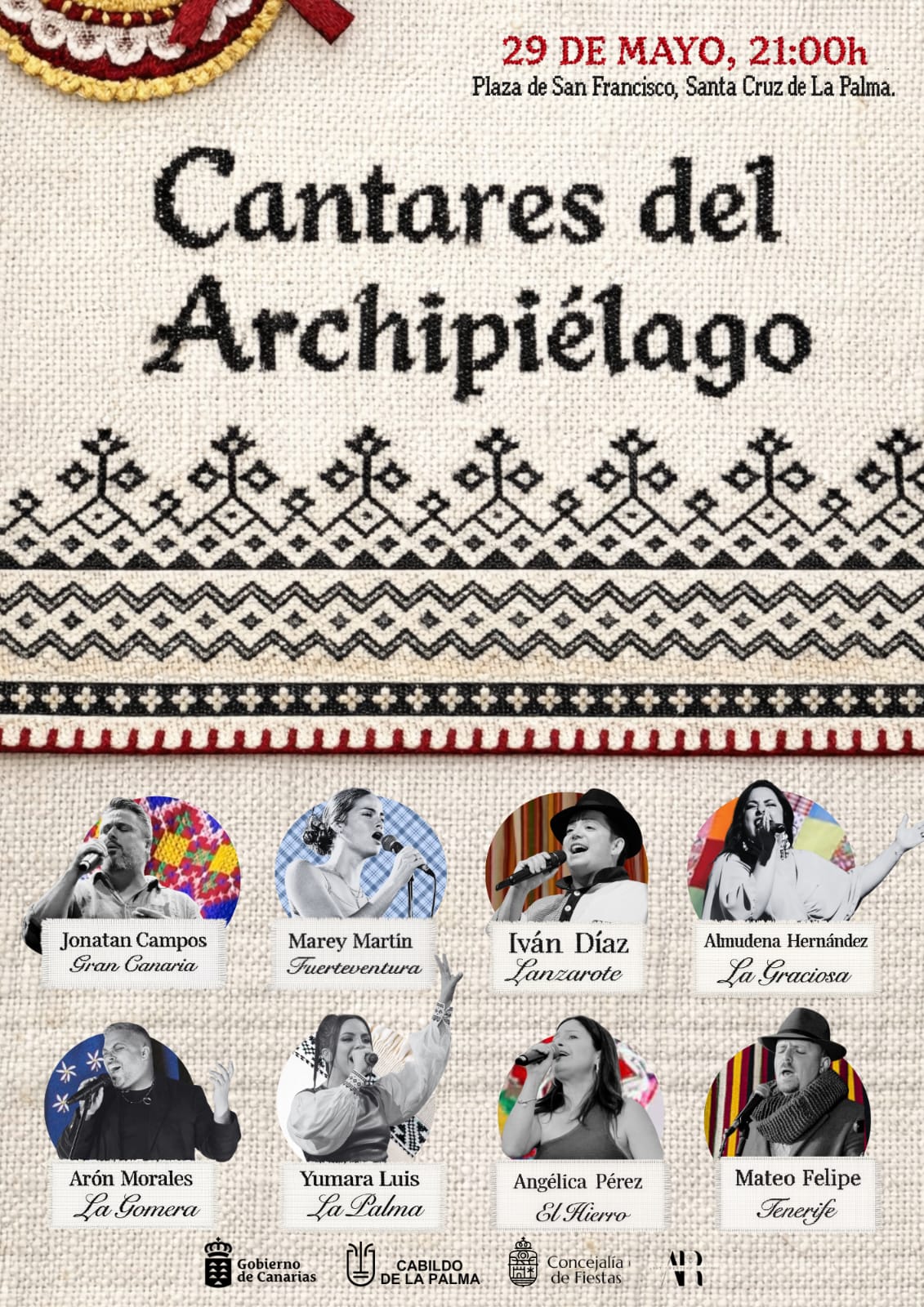 Santa Cruz de La Palma acoge "Cantares del Archipiélago", un espectáculo que fusiona tradición y contemporaneidad para rendir homenaje al folclore canario
