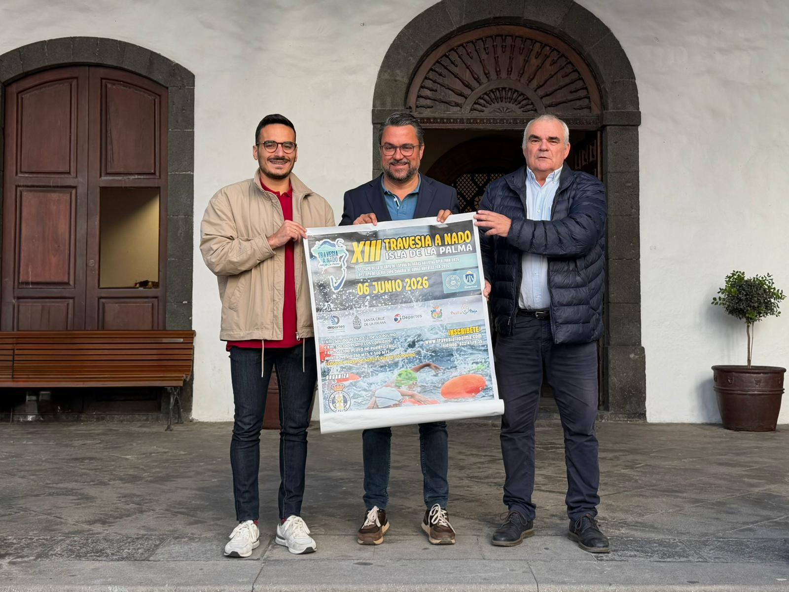 Santa Cruz de La Palma, gran meta de la XIII Travesía a nado Isla de La Palma