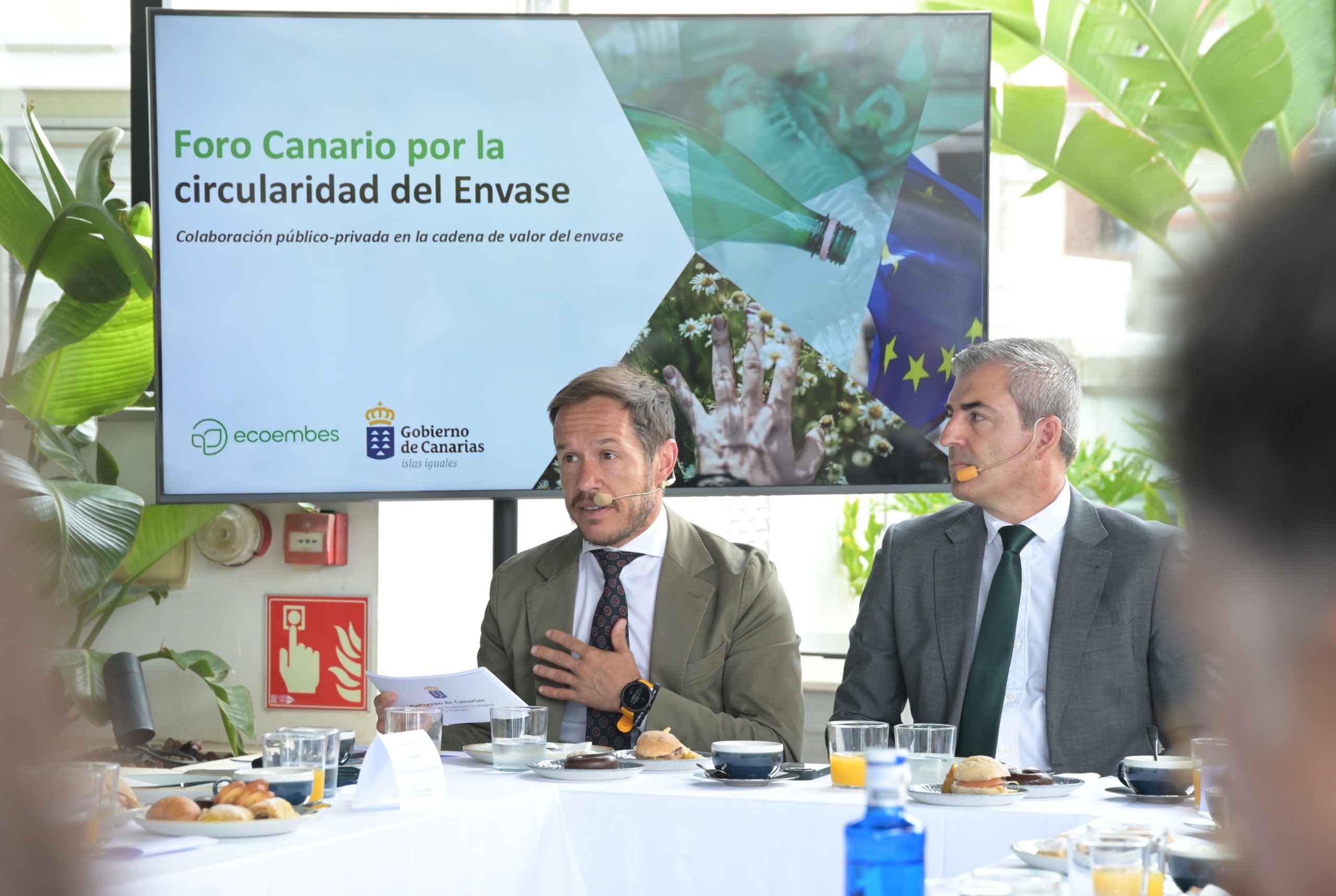 Gobierno de Canarias y Ecoembes reúnen al sector empresarial para impulsar la circularidad del envase en las islas