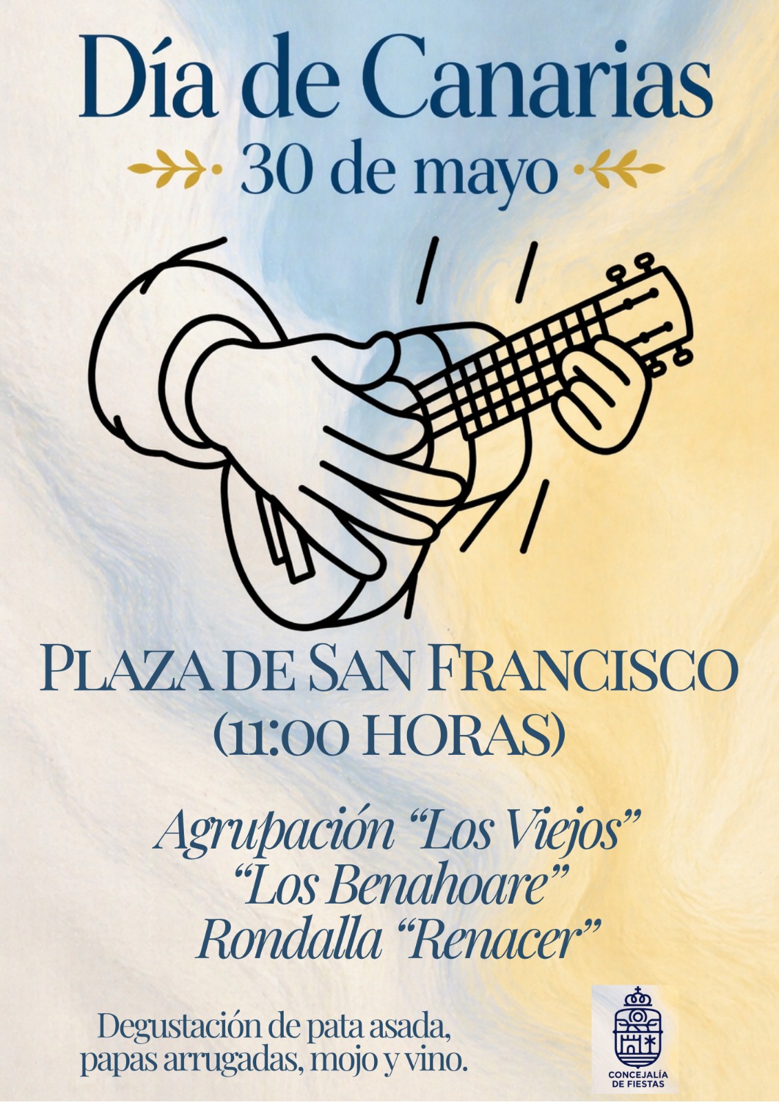 Santa Cruz de La Palma celebrará el Día de Canarias con música tradicional y degustaciones populares en la Plaza de San Francisco
