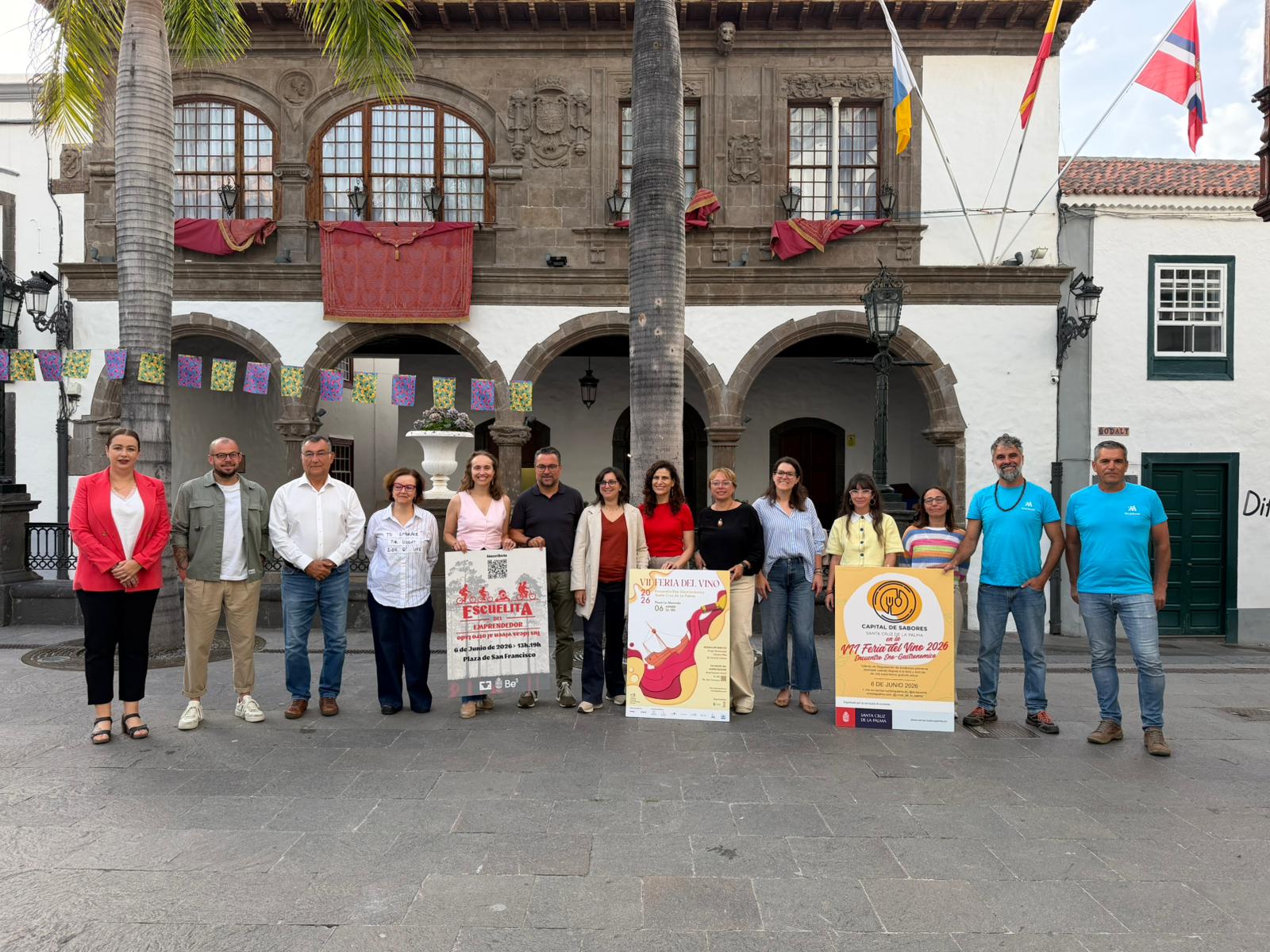 La VII Feria del Vino convertirá Santa Cruz de La Palma en capital del sabor y la tradición