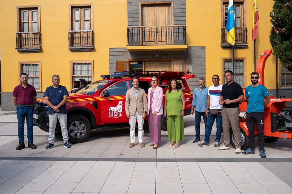 Transición refuerza la labor preventiva de la asociación “Sin Suela” con nuevos medios contra incendios forestales