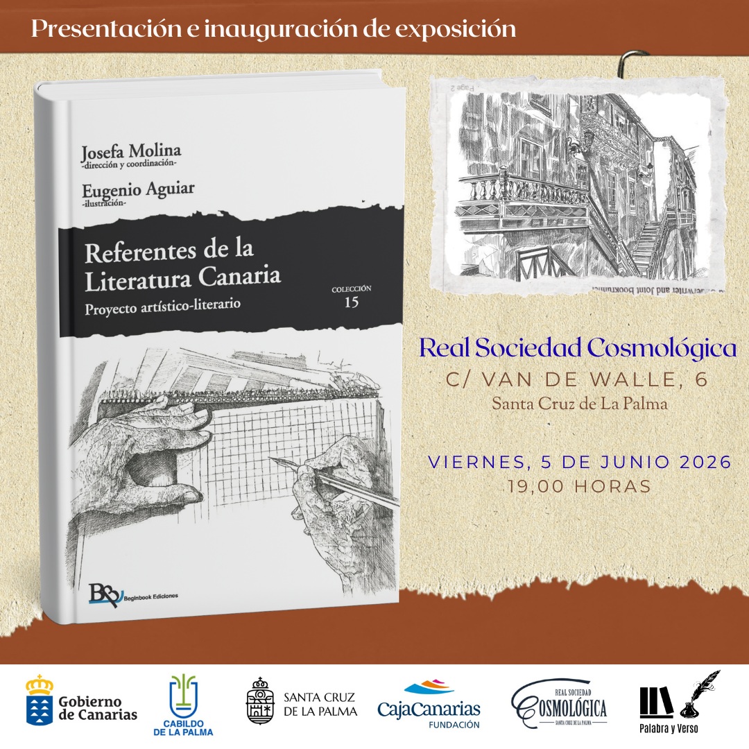 La Palma acoge la presentación del proyecto artístico-literario 'Referentes de la Literatura Canaria'