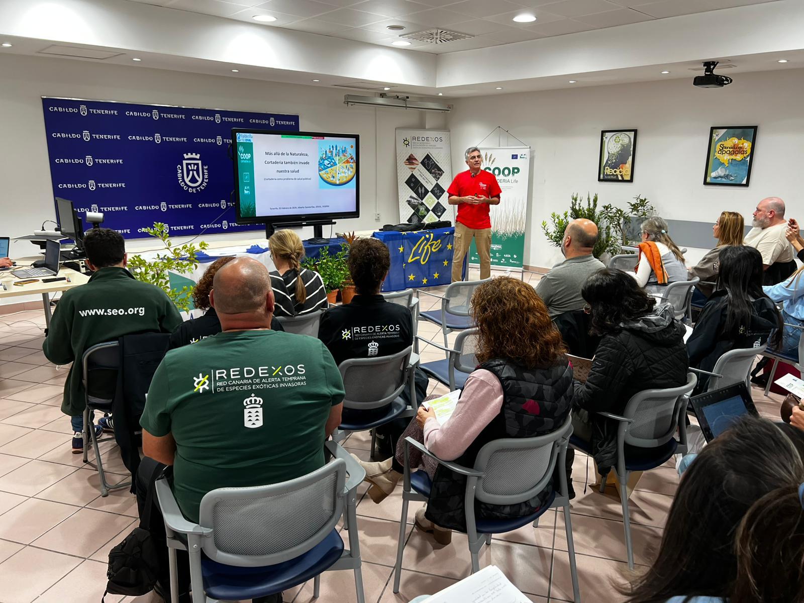 060226. NP. RedEXOS y el Cabildo de Tenerife organizan un seminario internacional para reforzar el control del plumacho invasor